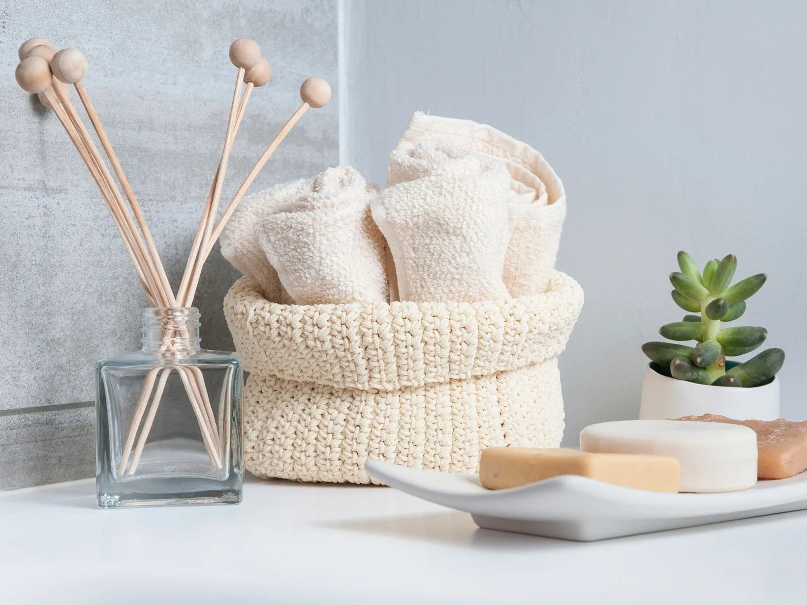 Spa Bathroom on a Budget for Renters